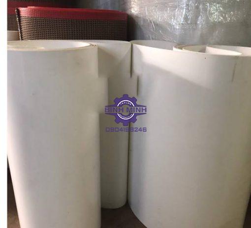 BĂNG TẢI PVC 02mm-5mm màu trắng