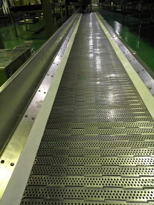 Băng tải xích tấm bản lề 6