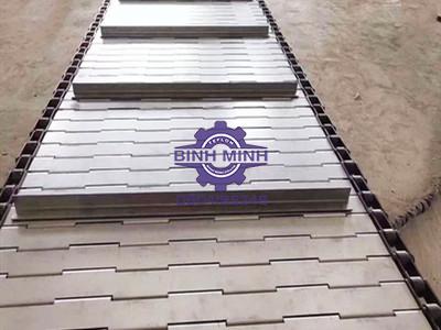 Mặt băng xích bản lề tấm 12