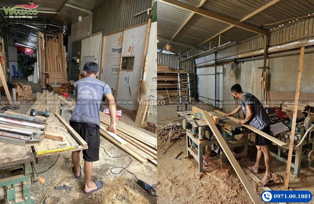 Xưởng sản xuất phòng xông hơi Vinasaco