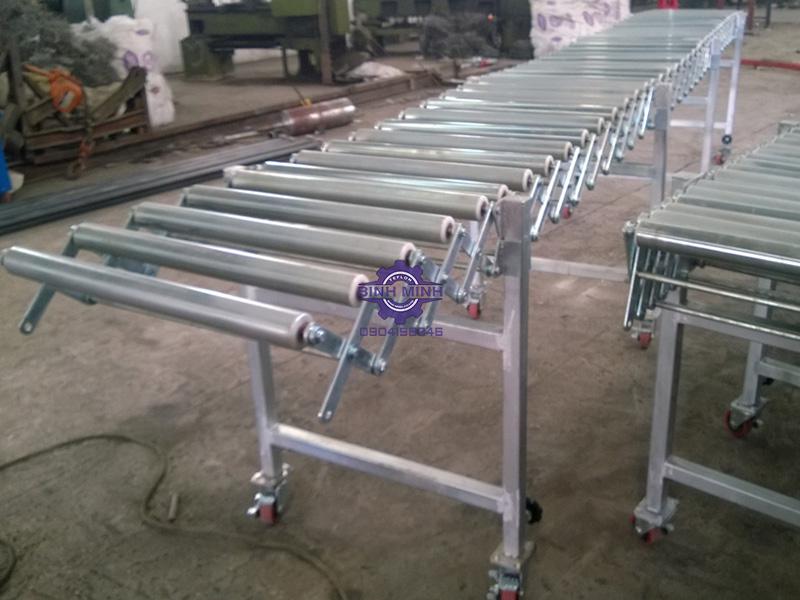 Gia công con lăn băng tải